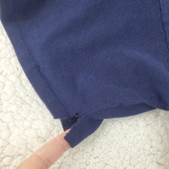 Atlanta Braves Baseball T Shirt 1997 True Fan Navy Blue Size No Size Tag - Picture 4 of 9